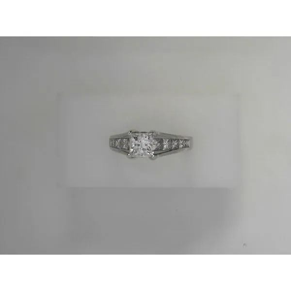 14K White Gold Diamond Engagement Ring Tennies Jewelry Appleton, WI