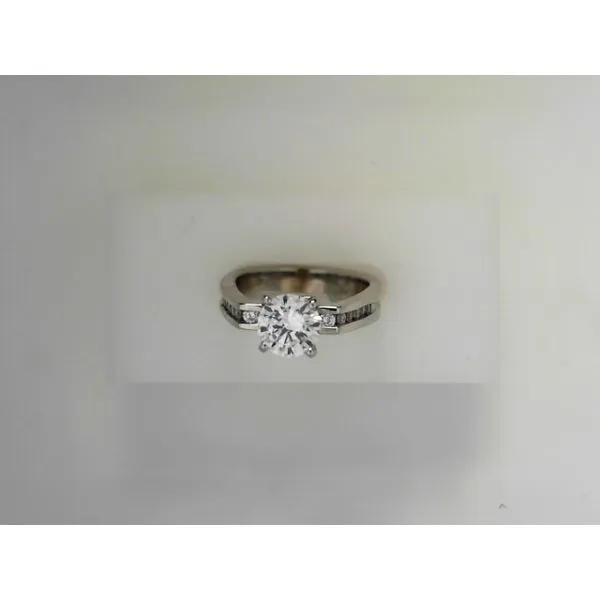 14K White Gold Diamond Engagement Ring Tennies Jewelry Appleton, WI