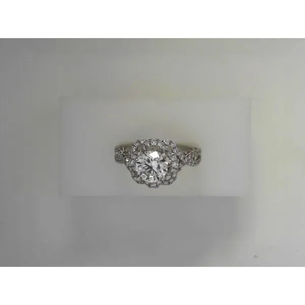 18K White Gold Diamond Engagement Ring Tennies Jewelry Appleton, WI
