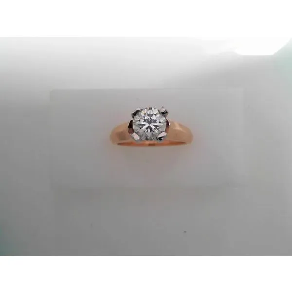Solitaire 14K Rose Gold Engagement Ring Tennies Jewelry Appleton, WI
