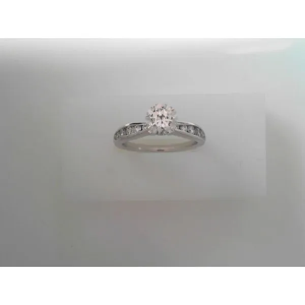 0.36 Carat Round Diamond Tiffany Engagement Ring Tennies Jewelry Appleton, WI