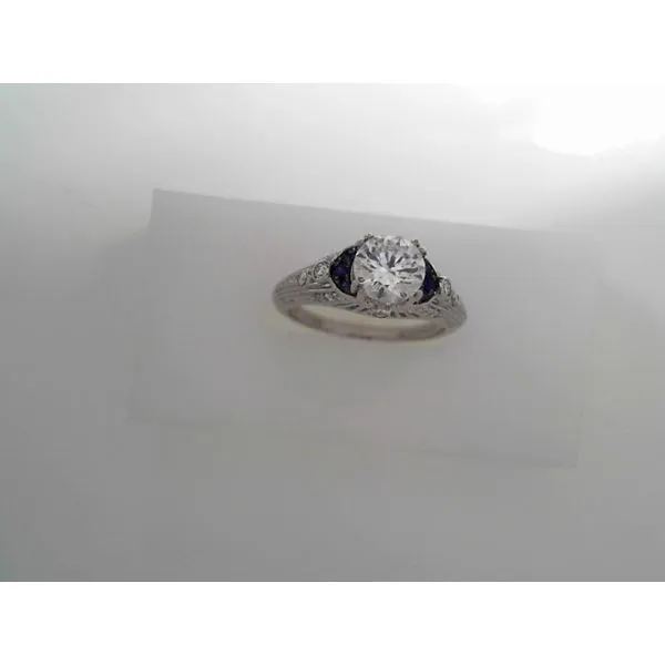 18K White Gold Engagement Ring Tennies Jewelry Appleton, WI