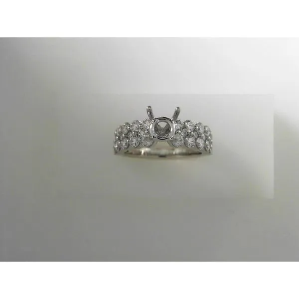 14K White Gold Engagement Ring Tennies Jewelry Appleton, WI