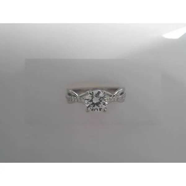 18K White Gold Diamond Engagement Ring Tennies Jewelry Appleton, WI