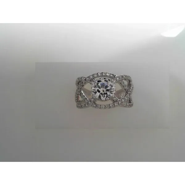 18K White Gold Diamond Engagement Ring Tennies Jewelry Appleton, WI