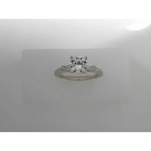 18K White Gold Diamond Engagement Ring Tennies Jewelry Appleton, WI