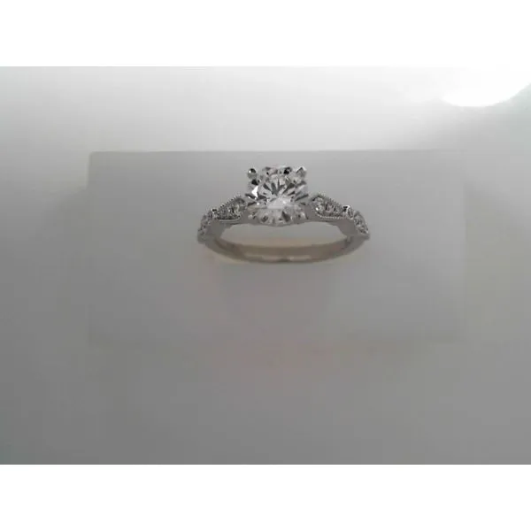 18K White Gold Diamond Engagement Ring Tennies Jewelry Appleton, WI