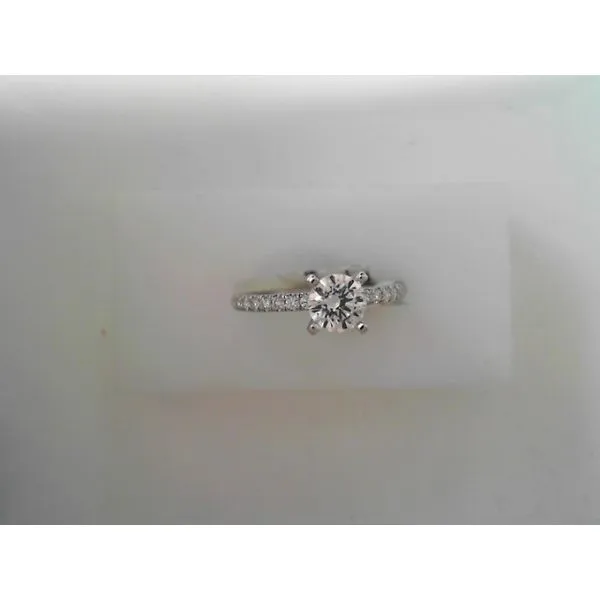 14K White Gold Tiffany Engagement Ring Tennies Jewelry Appleton, WI
