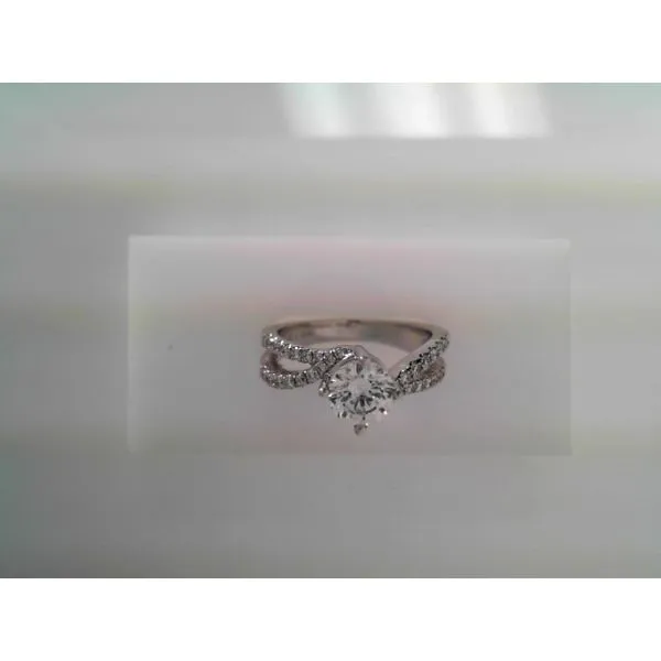 White 14 Karat Diamond Engagement Ring Tennies Jewelry Appleton, WI