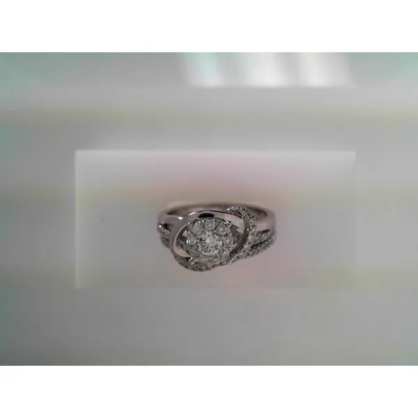 White 14 Karat Diamond Engagement Ring Tennies Jewelry Appleton, WI