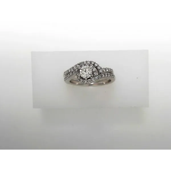 White 14 Karat Diamond Engagement Ring Tennies Jewelry Appleton, WI