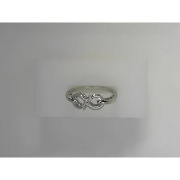 Sterling Silver Diamond Infinity Ring Tennies Jewelry Appleton, WI