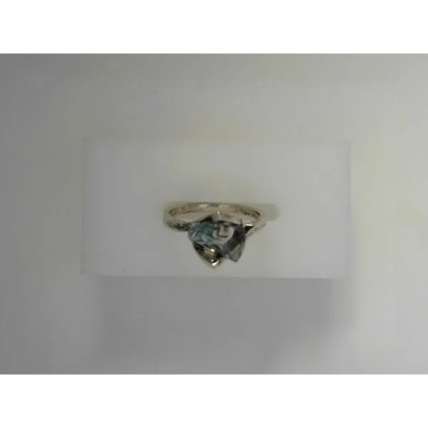 Sterling Silver Sea-Foam Spinel Ring Tennies Jewelry Appleton, WI