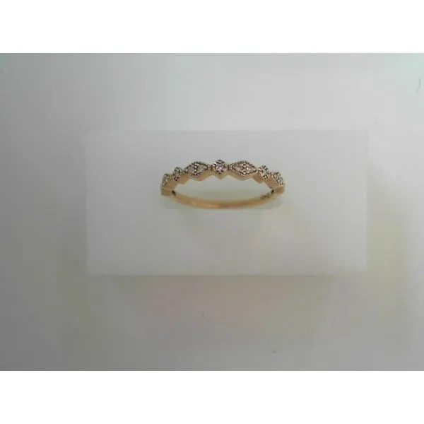 10 Karat Yellow Gold Stacker Diamond Fashion Ring Tennies Jewelry Appleton, WI