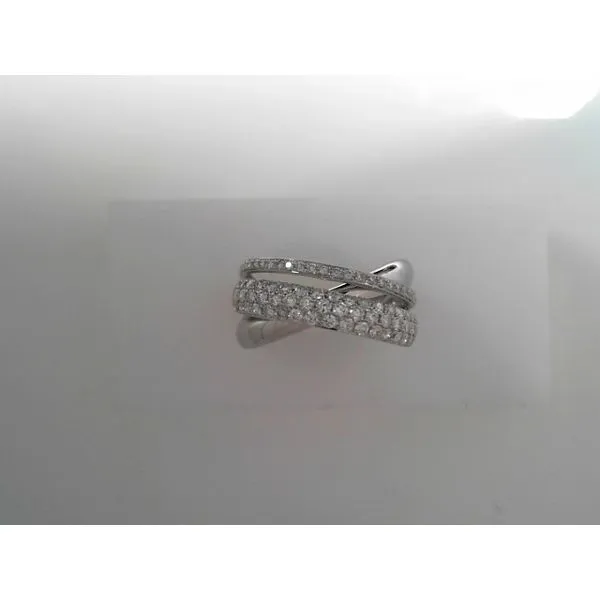 14 Karat White Gold Diamond Fashion Ring Tennies Jewelry Appleton, WI