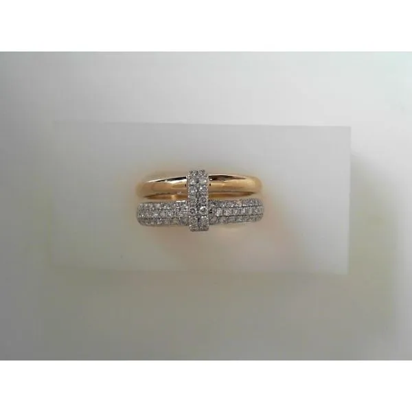 14K Yellow Gold Diamond Fashion Ring Tennies Jewelry Appleton, WI