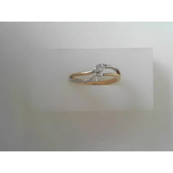 14K Yellow Gold Marquise Diamond Fashion Ring Tennies Jewelry Appleton, WI