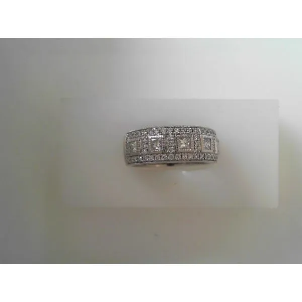 14K White Gold Diamond Fashion Ring Tennies Jewelry Appleton, WI