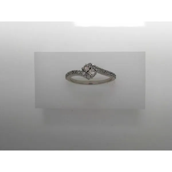10K White Gold Diamond Fashion Ring Tennies Jewelry Appleton, WI