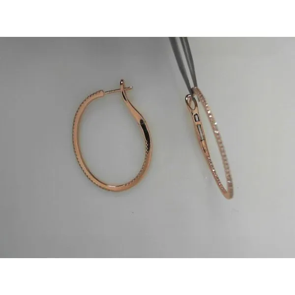 Rose Gold Diamond Earrings Tennies Jewelry Appleton, WI