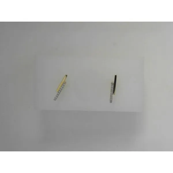 10K Yellow Gold Diamond Fashion Stud Earrings Tennies Jewelry Appleton, WI