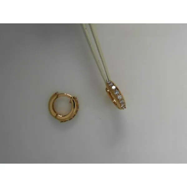 0.40 Carat Diamond Huggie Hoops Tennies Jewelry Appleton, WI