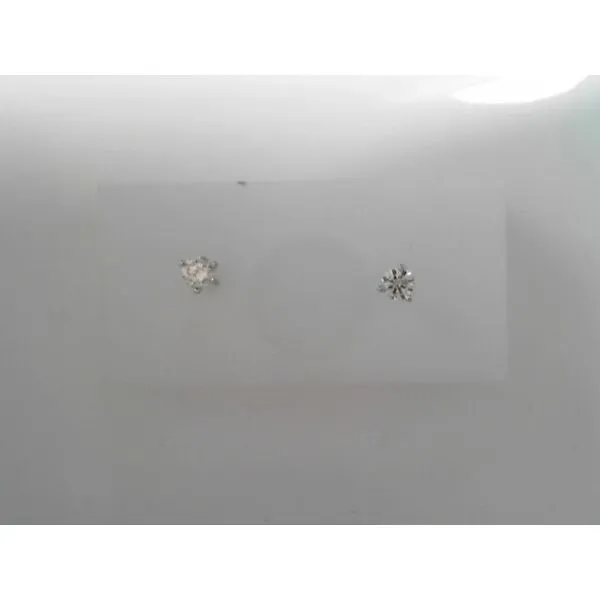 White 14 Karat Diamond Stud/Martini Earrings Tennies Jewelry Appleton, WI