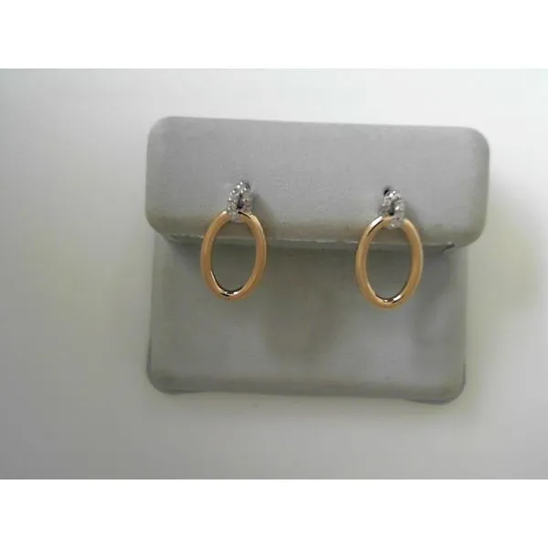 10K Yellow Gold Diamond Stud Earrings Tennies Jewelry Appleton, WI