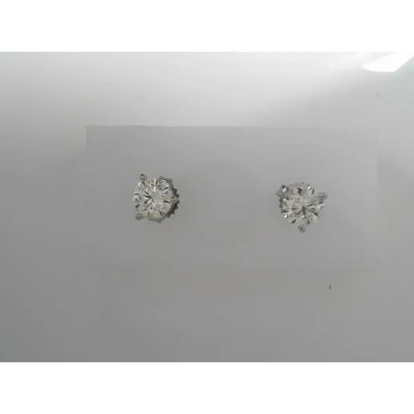 White Gold Diamond Earrings Tennies Jewelry Appleton, WI