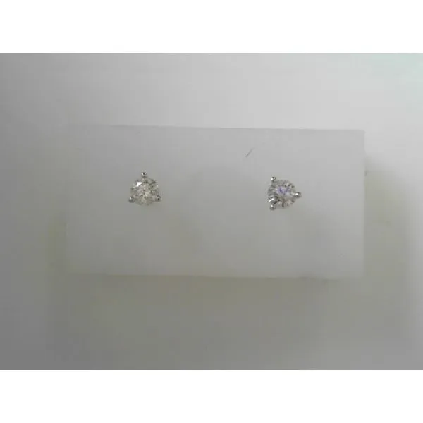 14K White Diamond Earrings Tennies Jewelry Appleton, WI