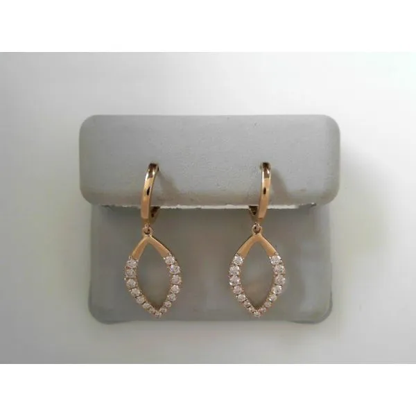 Yellow 14 Karat Diamond Earrings Tennies Jewelry Appleton, WI