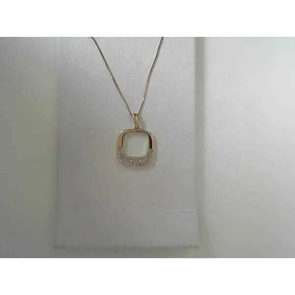 10K Yellow Diamond Pendant Tennies Jewelry Appleton, WI