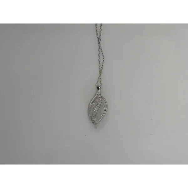 10K White Gold Diamond Necklace Tennies Jewelry Appleton, WI