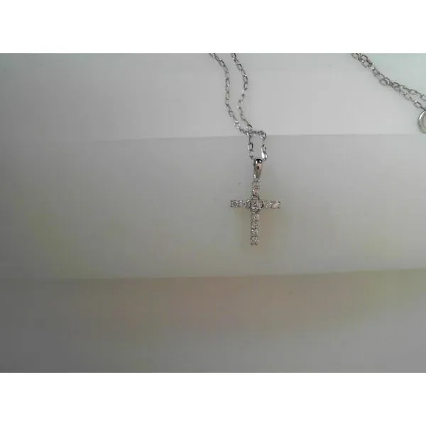 White 10 Karat Diamond Necklace Tennies Jewelry Appleton, WI