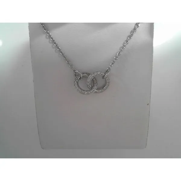 18K White Gold Diamond Necklace Tennies Jewelry Appleton, WI