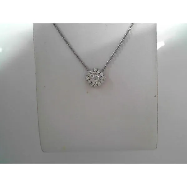 White 14 Karat Diamond Necklace Tennies Jewelry Appleton, WI