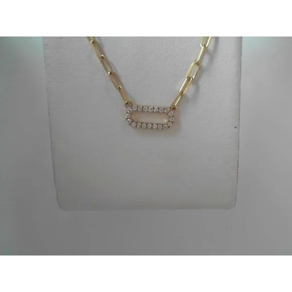 Yellow 14 Karat Diamond Necklace Tennies Jewelry Appleton, WI