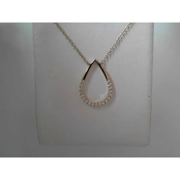 Yellow 14 Karat Diamond Necklace Tennies Jewelry Appleton, WI