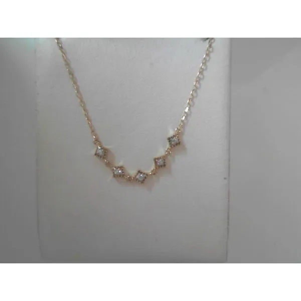 14 Karat Yellow Gold Diamond Necklace Tennies Jewelry Appleton, WI