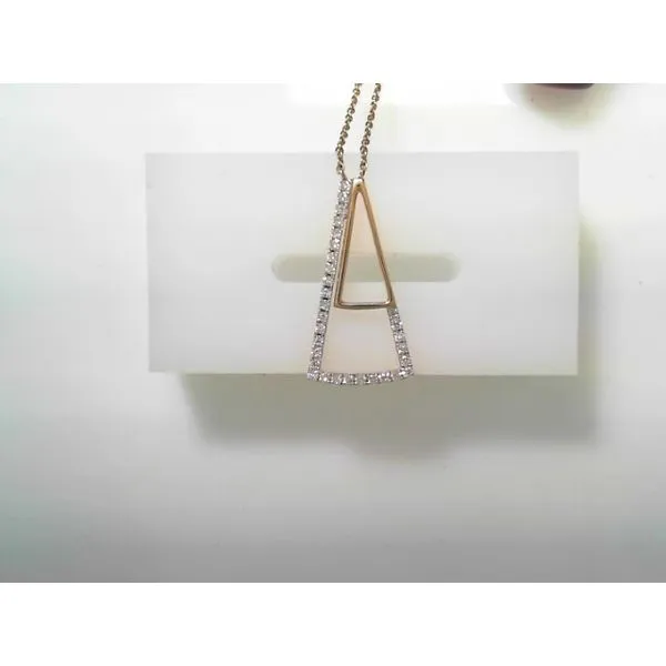 18K Yellow Gold Diamond Necklace Tennies Jewelry Appleton, WI
