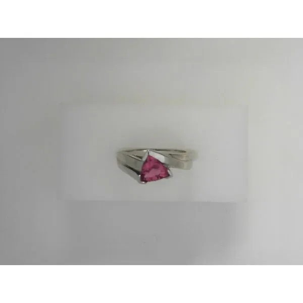 Pink Tourmaline Ring in 10K White Gold Tennies Jewelry Appleton, WI