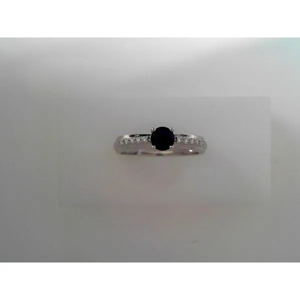 10K White Gold Sapphire and Diamond Fashion Ring Tennies Jewelry Appleton, WI