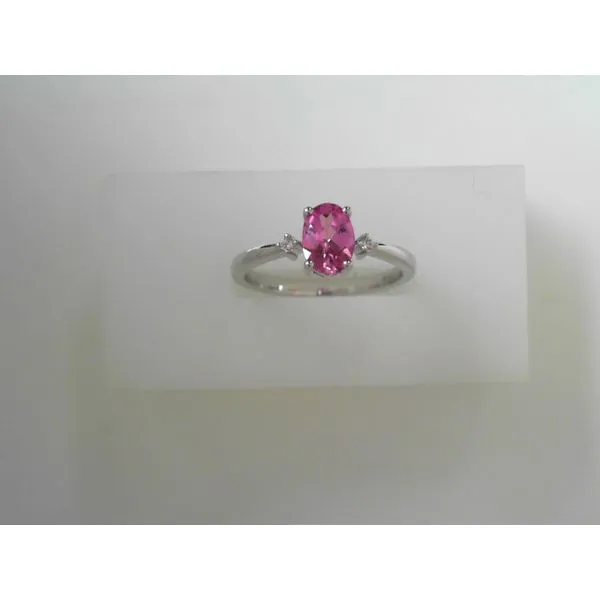 Created Sapphire and Diamond Fashion Ring in 10K White Gold Tennies Jewelry Appleton, WI