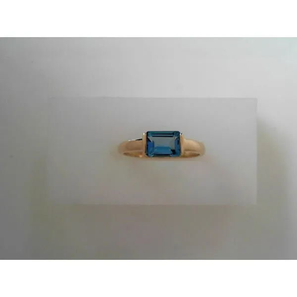 Emerald Blue Topaz Fashion Ring Tennies Jewelry Appleton, WI