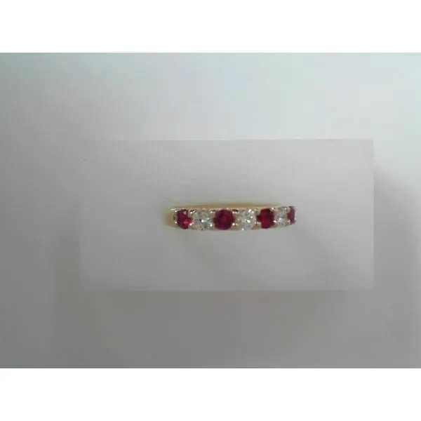 Ruby and Diamond Fashion Ring Tennies Jewelry Appleton, WI