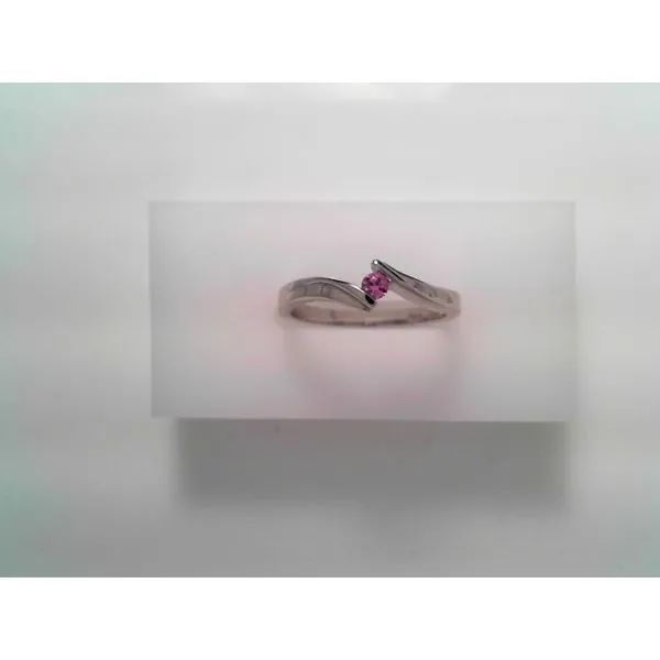 14K White Gold Pink Sapphire Ring Tennies Jewelry Appleton, WI