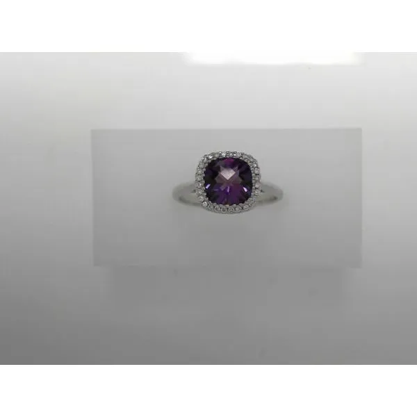 Antique Amethyst and Diamond Fashion Ring Tennies Jewelry Appleton, WI