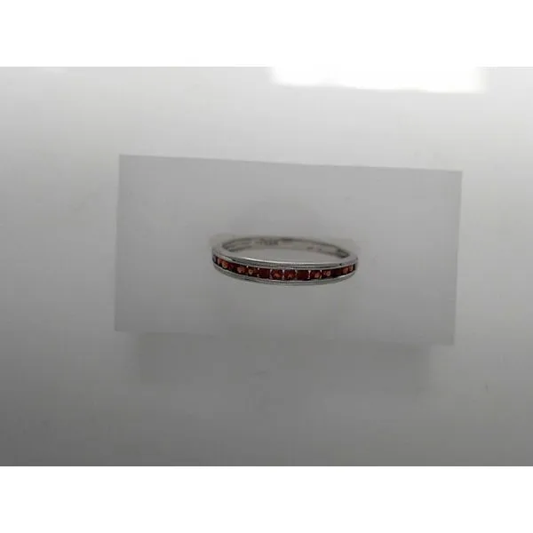 Garnet Channel Fashion Ring Tennies Jewelry Appleton, WI