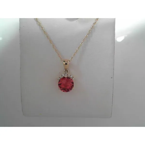 14K Yellow Gold Diamond Pendant Tennies Jewelry Appleton, WI