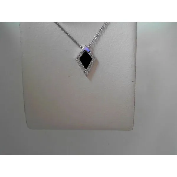 14K White Diamond Pendant Necklace Tennies Jewelry Appleton, WI
